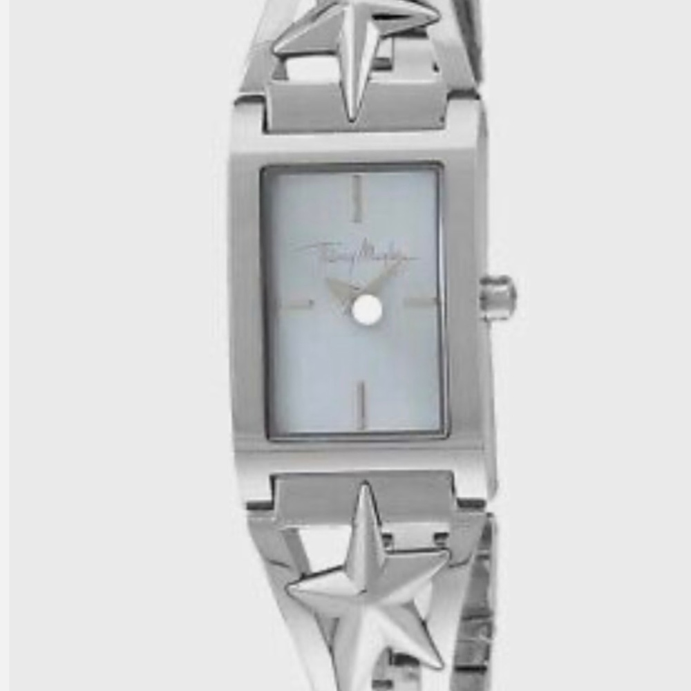 Thierry Mugler Silver Limited-Edition Signature Star Watch